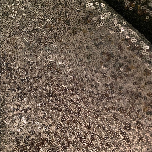 MILLY Sequin Midi Dress w/ Bell Sleeve & Side Slit (SAMPLE SIZE 2/4) - Picture 9 of 10